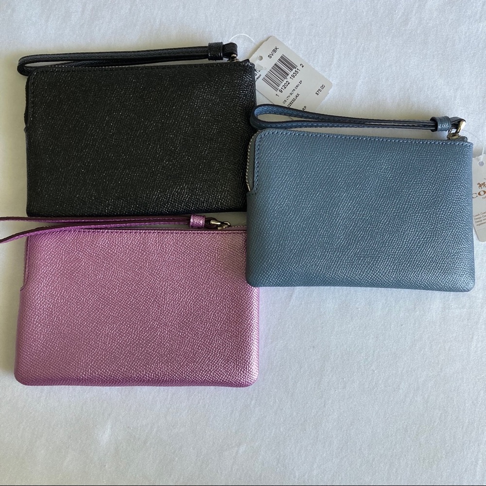 COACH Metallic Glitter Wristlet - Picture 8 of 9
